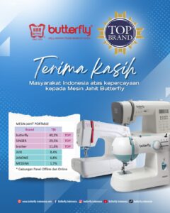 Mesin Jahit Butterfly Menjadi Pilihan Utama Selama Lebih dari Satu Abad